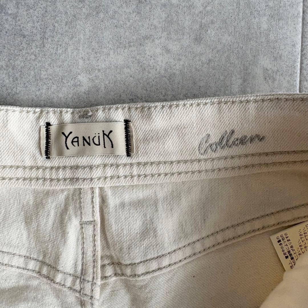 YANUK COLLEEN WIDE TAPERED ワイドテーパード デニム