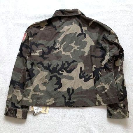 【新品・別注】AVIREX×Ungrid エンブロイダリージップブルゾン 虎迷彩
