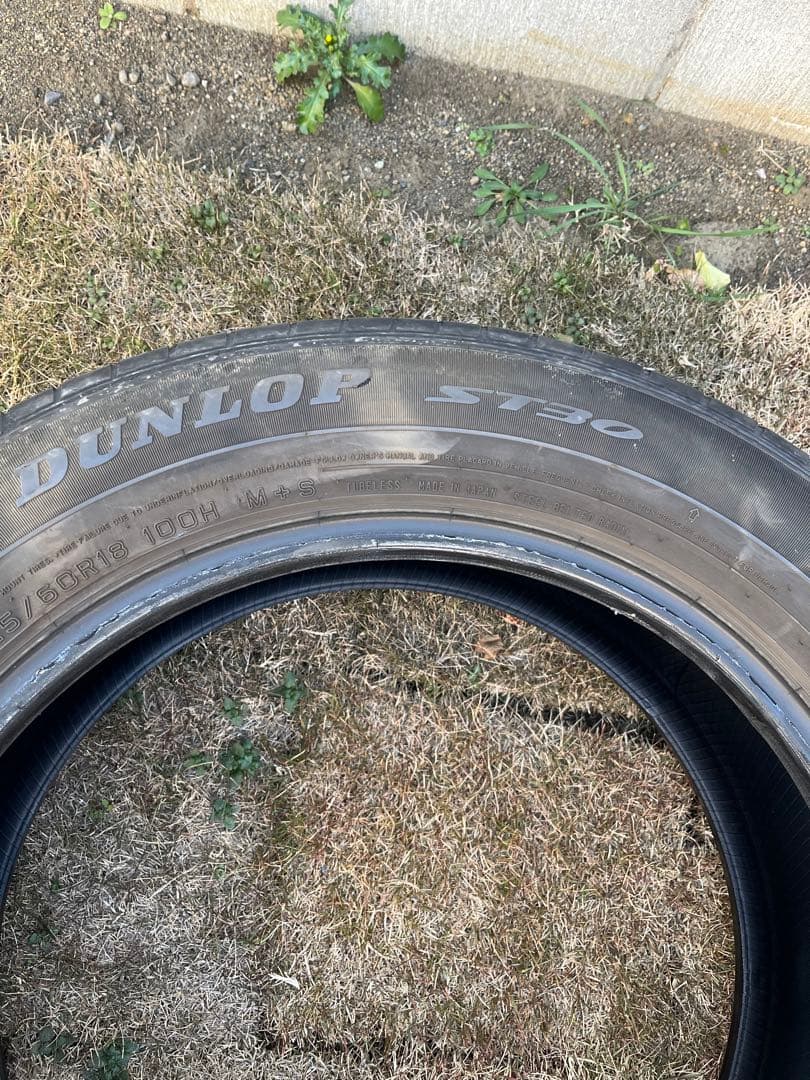 225/60R18ダンロップST30◆ 4本セット 2020年製　送料込み