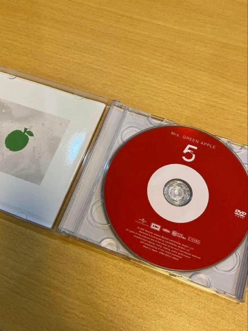 ミセスグリーンアップル5 CD+DVD 初回限定盤