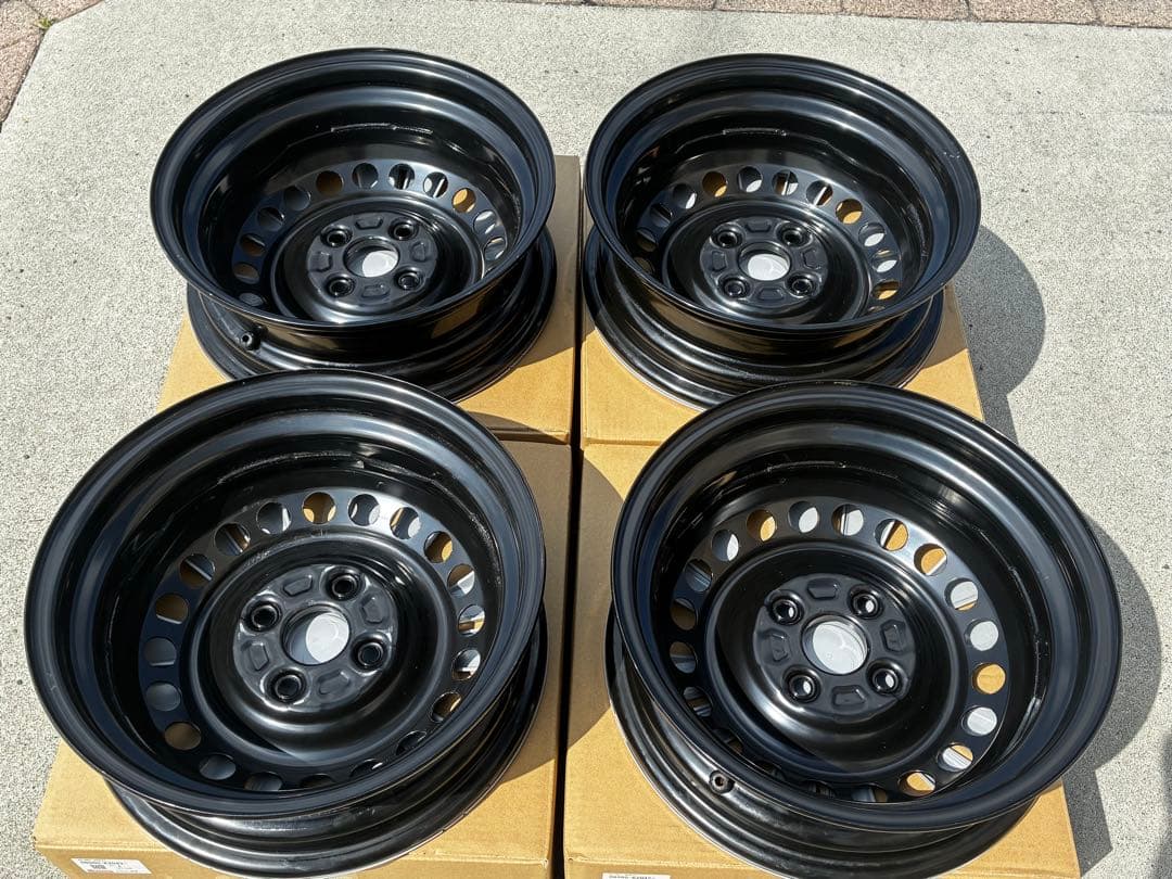 ダイハツ純正　14インチスチールホイール4本セット新車外し新古品