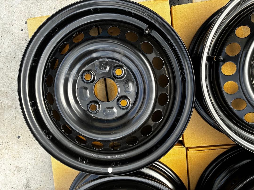 ダイハツ純正　14インチスチールホイール4本セット新車外し新古品