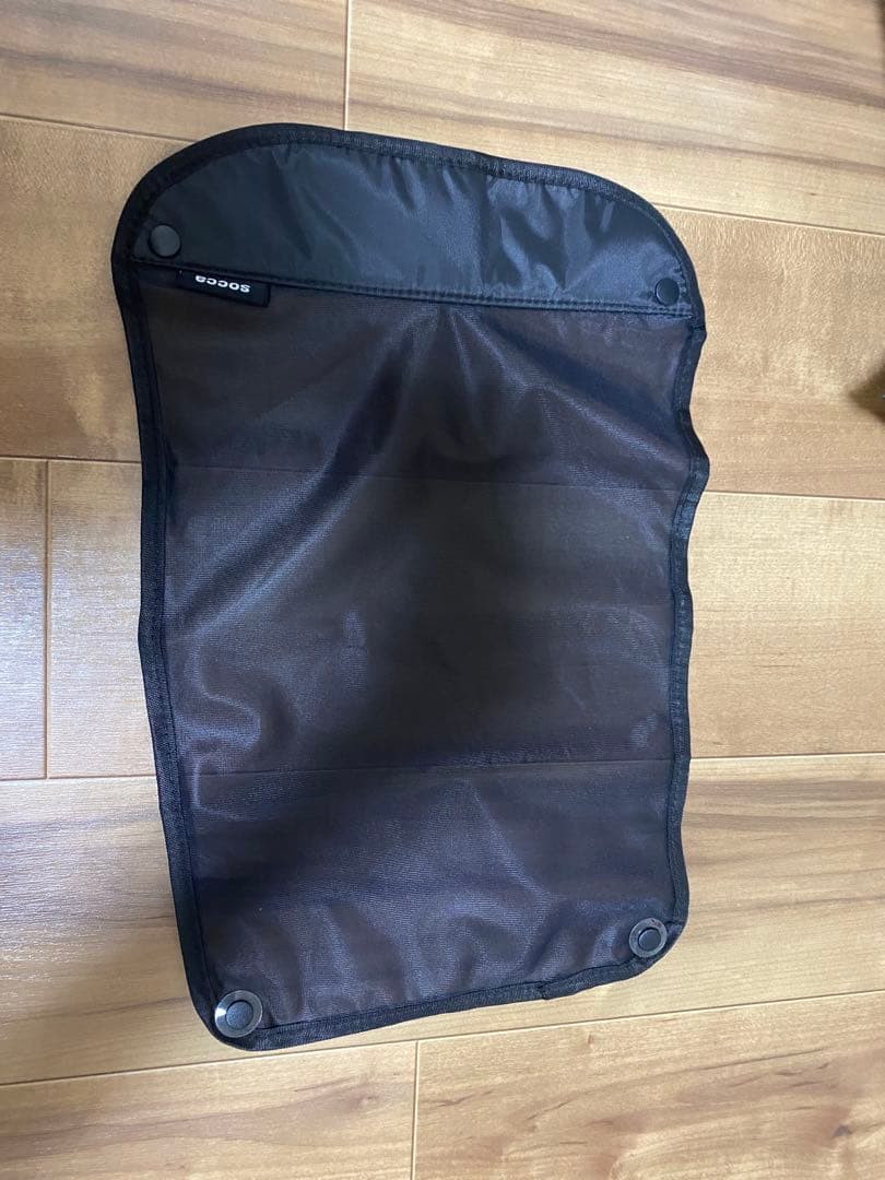 【その】socca チャイルドシートカバー グレー