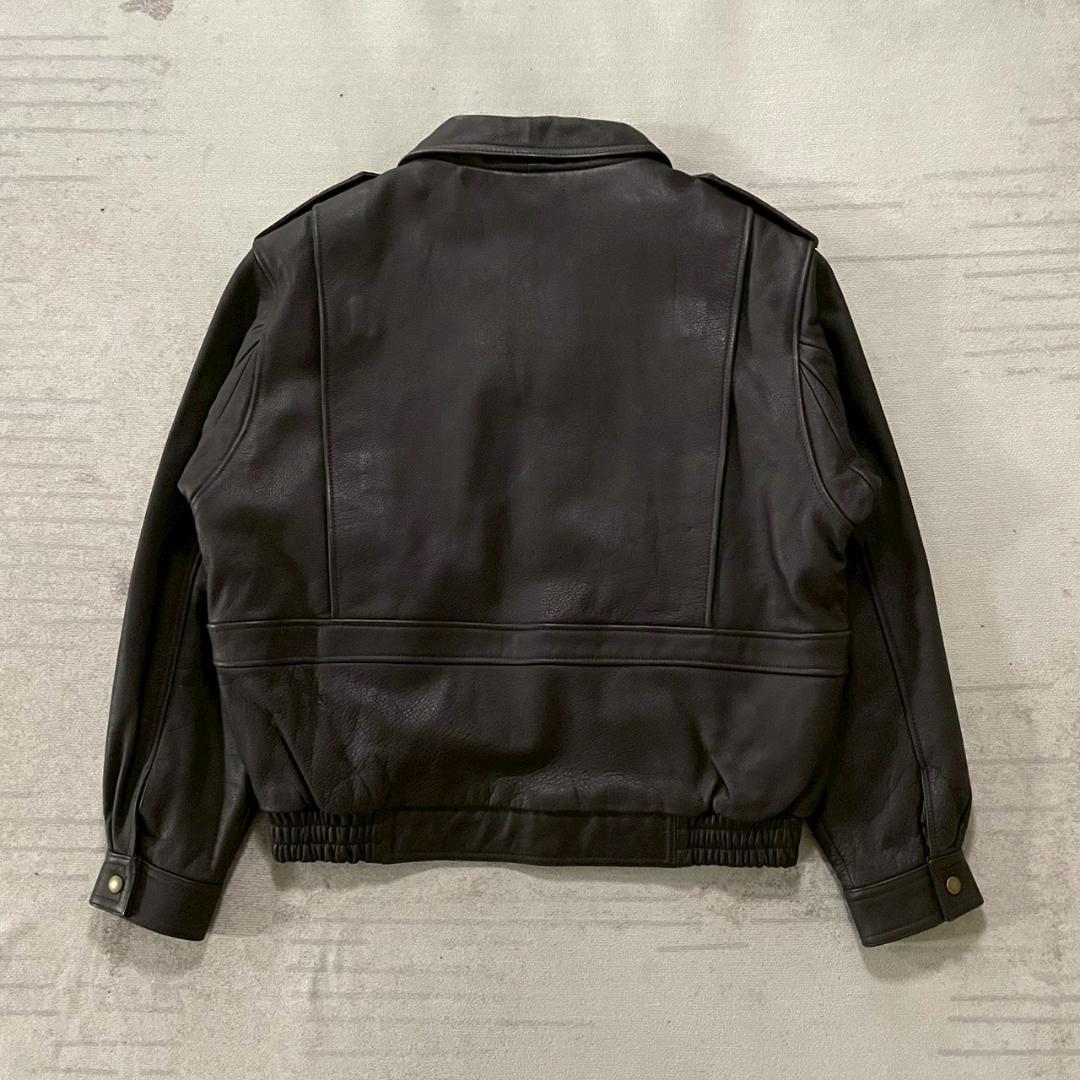 90's 試着程度 A-2 オールレザー フライトJKT 短丈 M