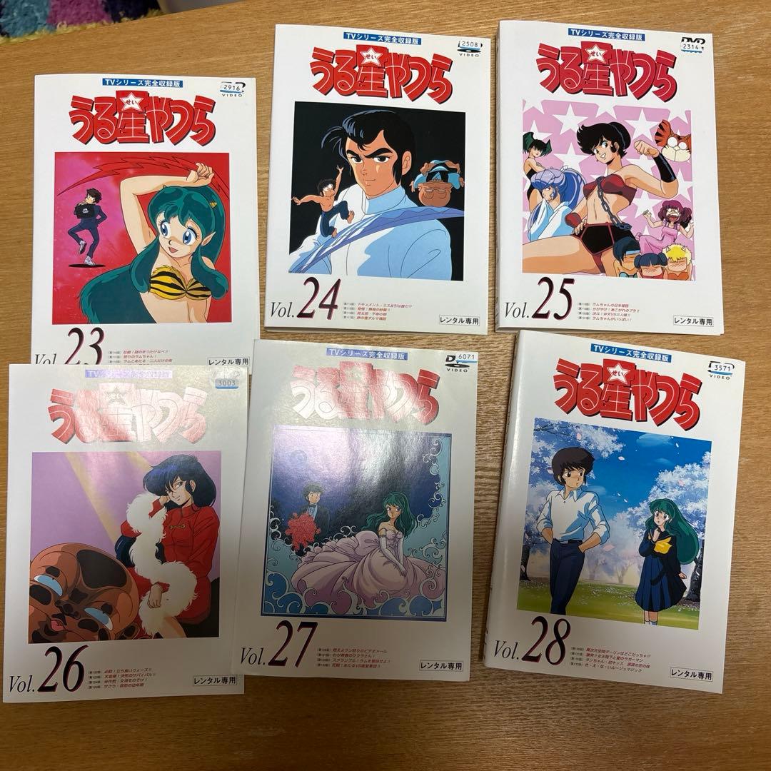 うる星やつら　レンタル落ちDVD 全50巻 まとめて売り　高橋留美子　アニメ