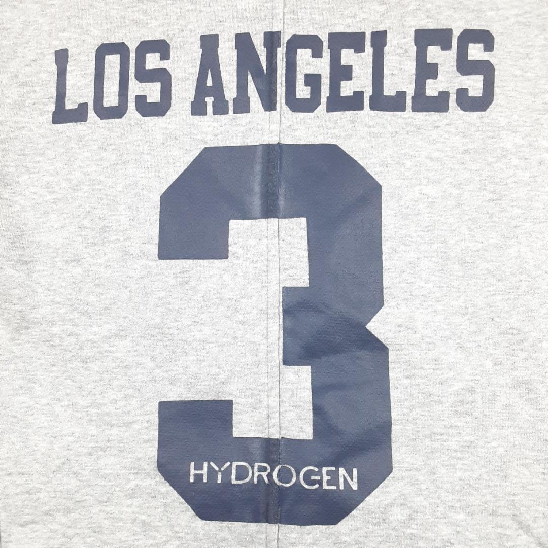 未使用保管品◎HYDROGEN テーラードジャケット グレー バックプリント