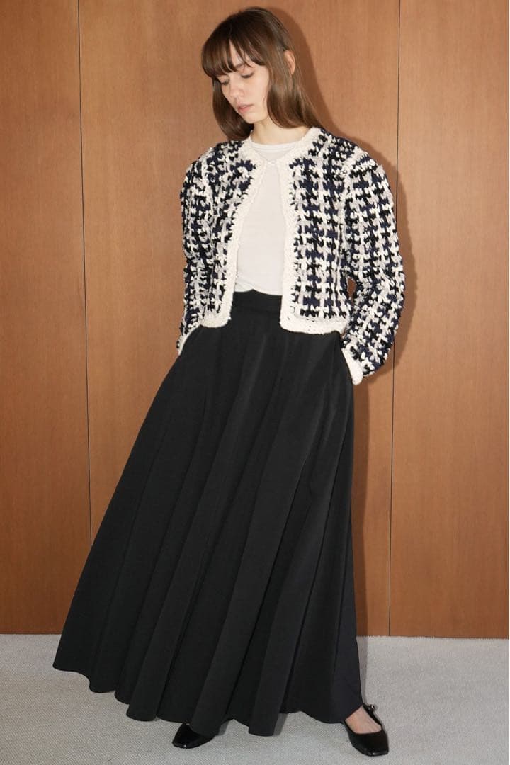 CLANE クラネVINTAGE TAPE HAND KNITCARDIGAN