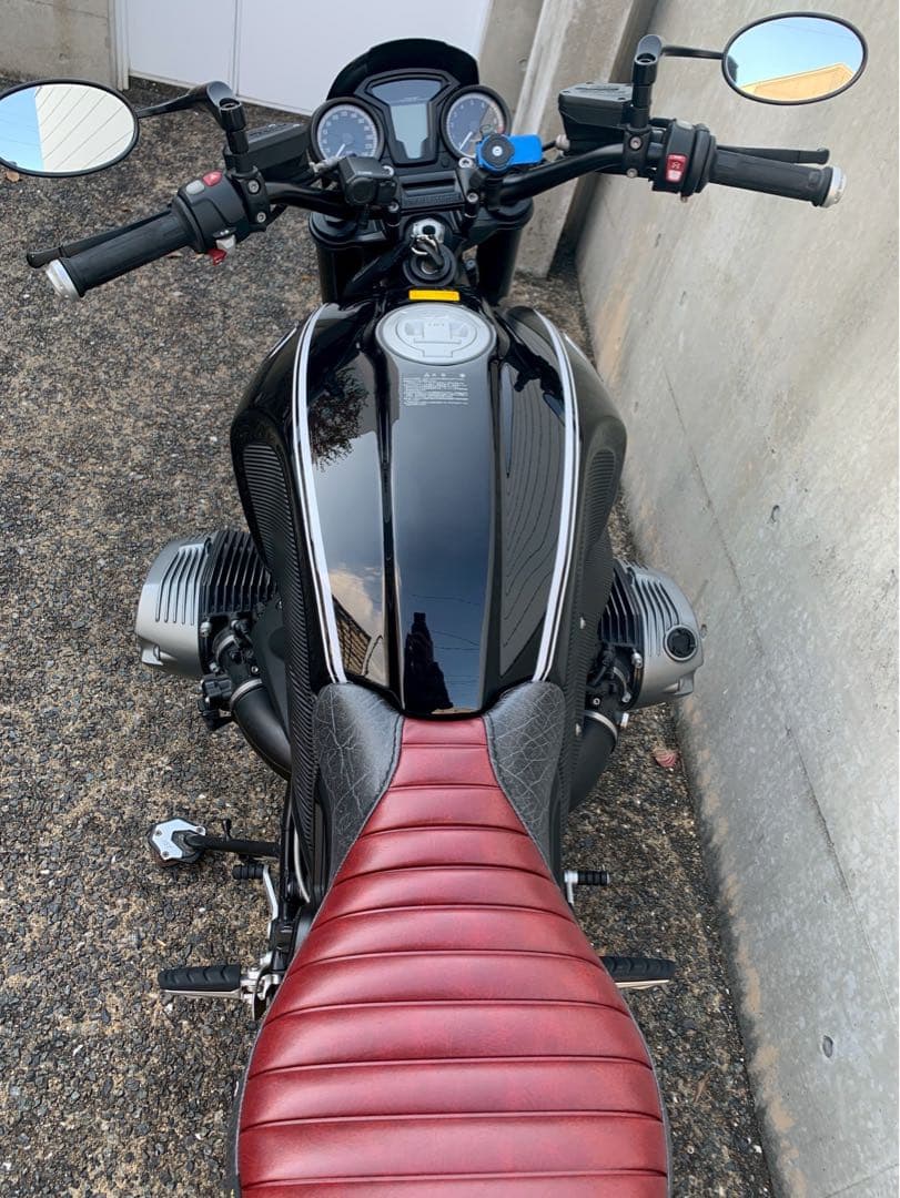 K&H  RnineT 用 フロントシート Low Aタック ステッチ