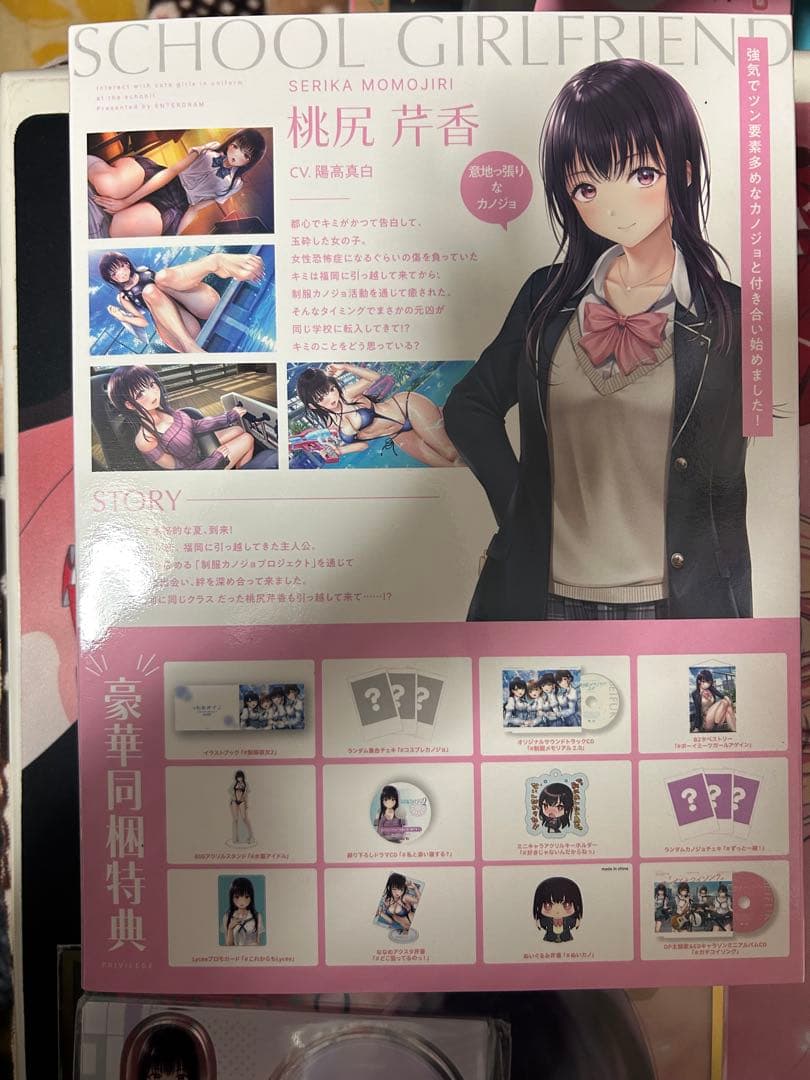 制服カノジョ2 せりか初恋BOX 特典付属品全部あり　ソフトなし