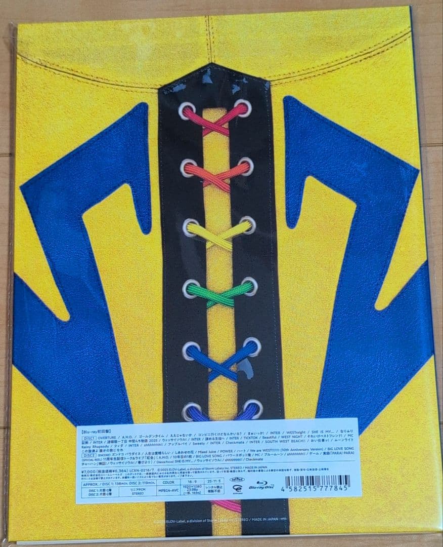 ［Blu-ray］「WEST./WEST.LIVE TOUR 2025 …」