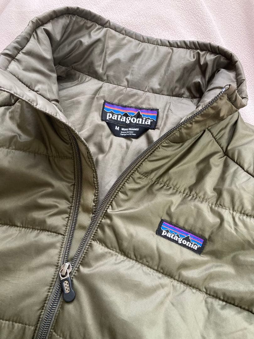 patagonia オリーブグリーン ベスト M
