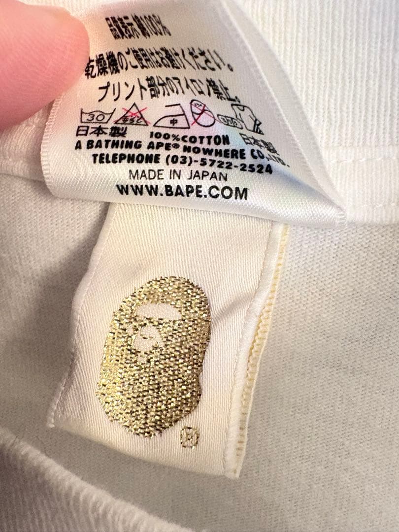 r*e様 CHROME HEARTS APE ホワイト Tシャツ XLサイズ