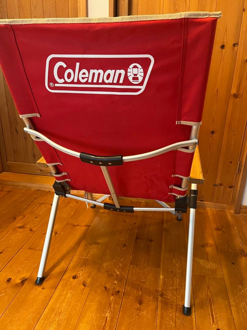 Coleman レイチェア レッド