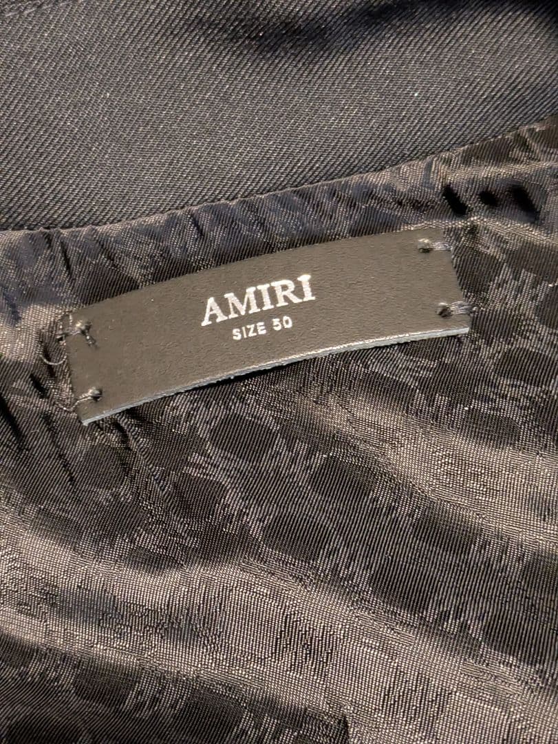 AMIRI　ビジュー装飾　ジップブルゾン　50