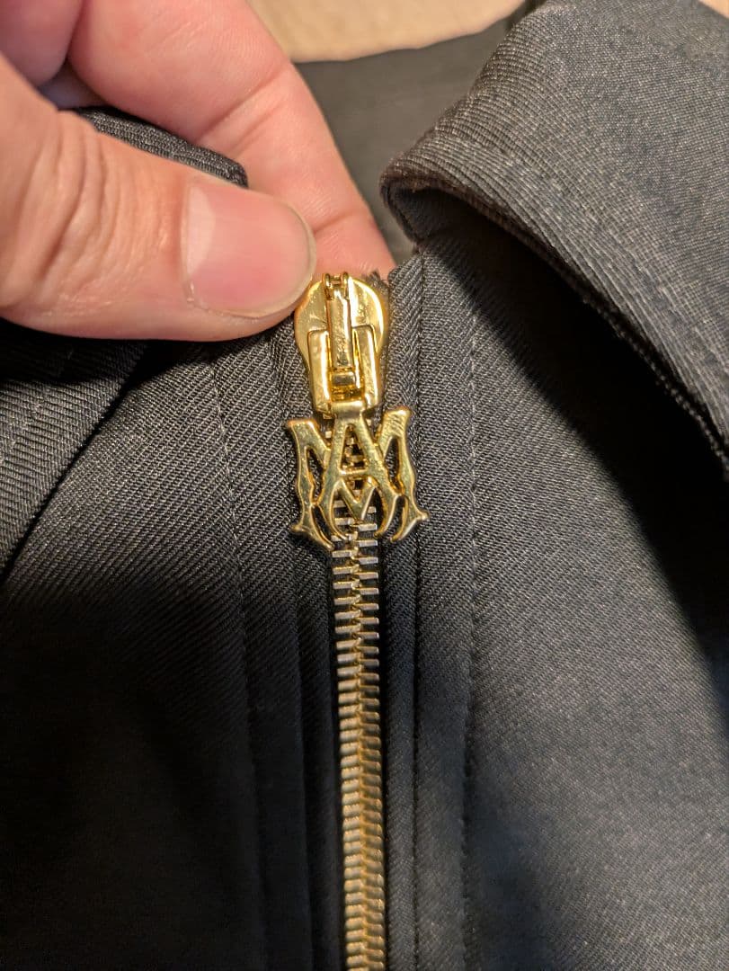 AMIRI　ビジュー装飾　ジップブルゾン　50