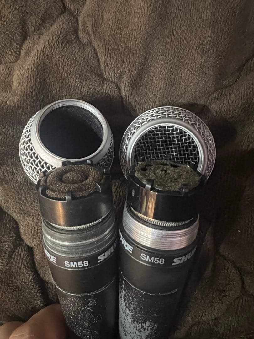 マ*)様 SHURE SM58 ダイナミックマイク ボーカルマイク 2本セット