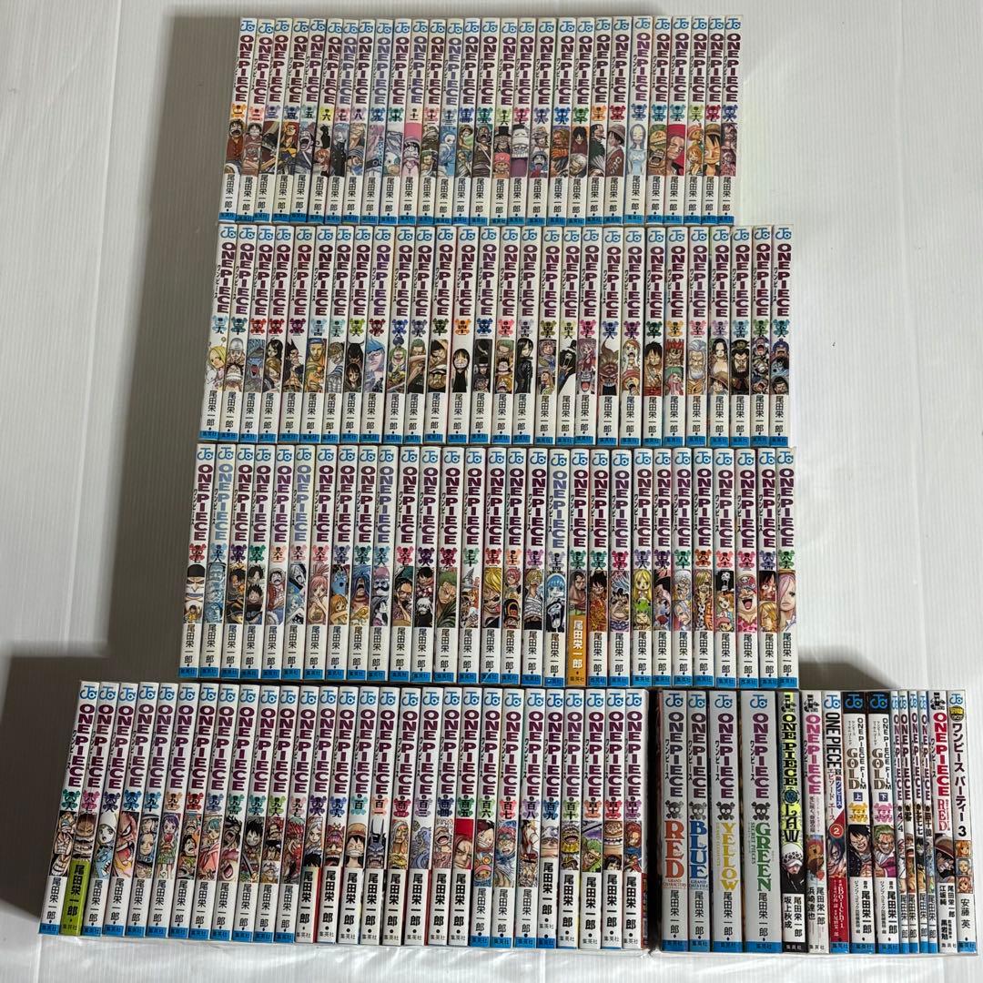 ONE PIECE 全巻セット＋関連本多数 おまけ付き まとめ売り