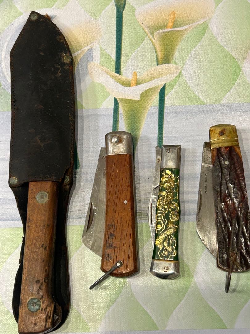 ナイフ 4本セット 刻印あり