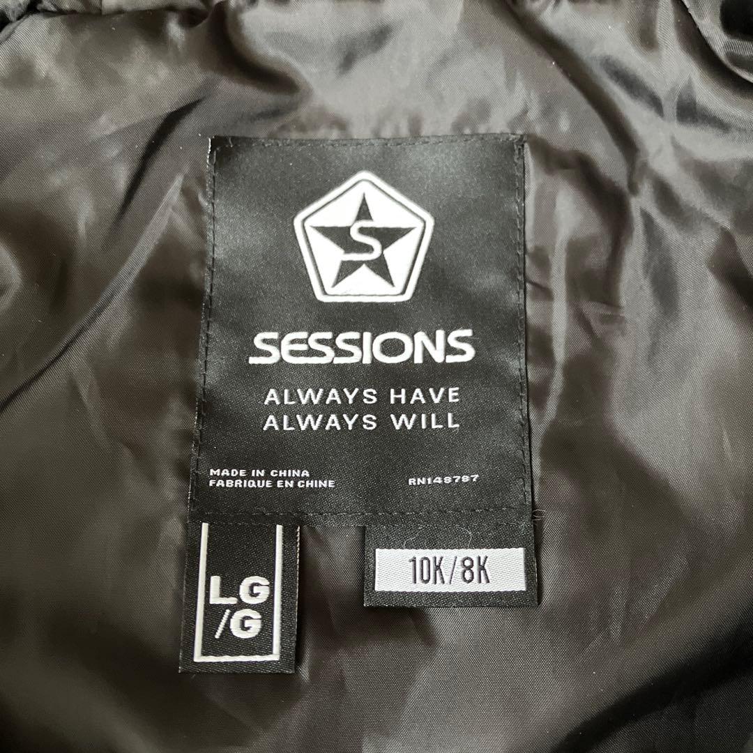 SESSIONS セッションズ 子供用 スノーボードウェア Lサイズ