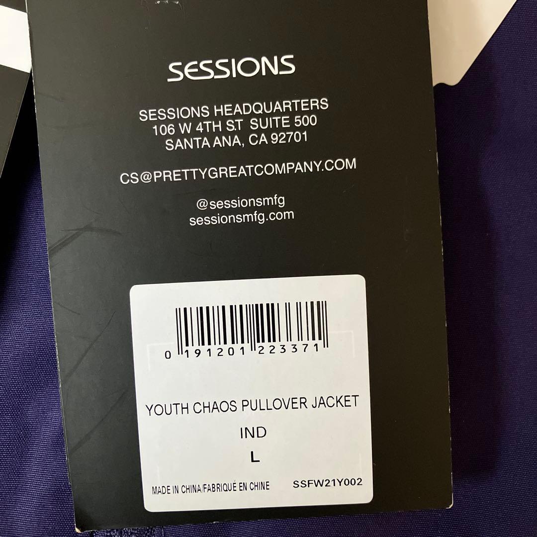 SESSIONS セッションズ 子供用 スノーボードウェア Lサイズ