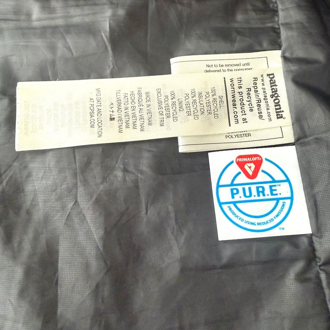【XL】Patagonia ナノパフ ベスト パタゴニア 黒 中綿 ジャケット