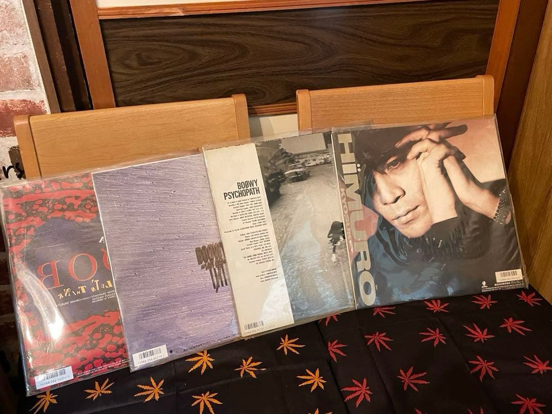 LPレコード BOOWY 氷室京介 LPレコード 4枚 まとめ売り 美品