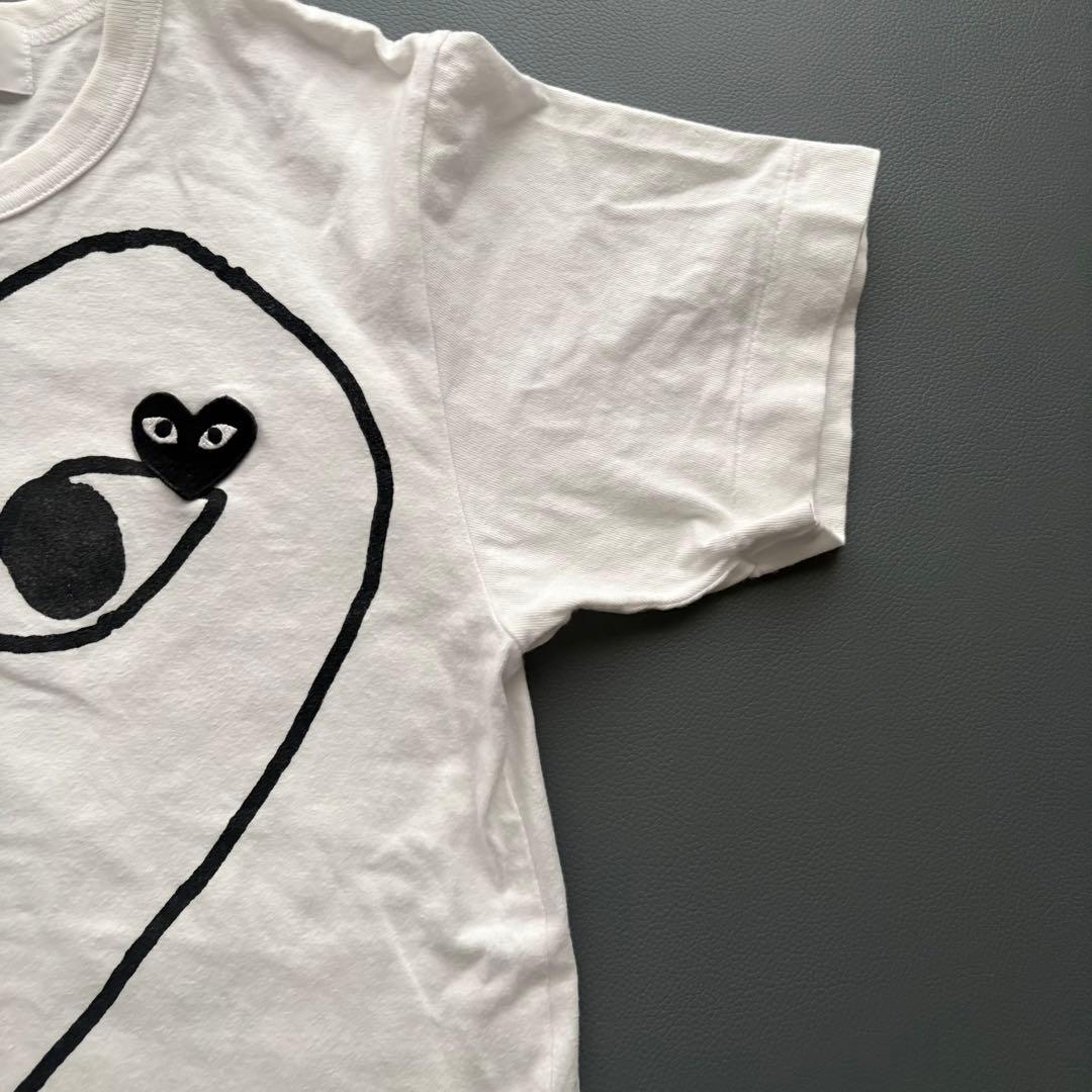 play comme des garcons ビッグハート　Tシャツ 2024