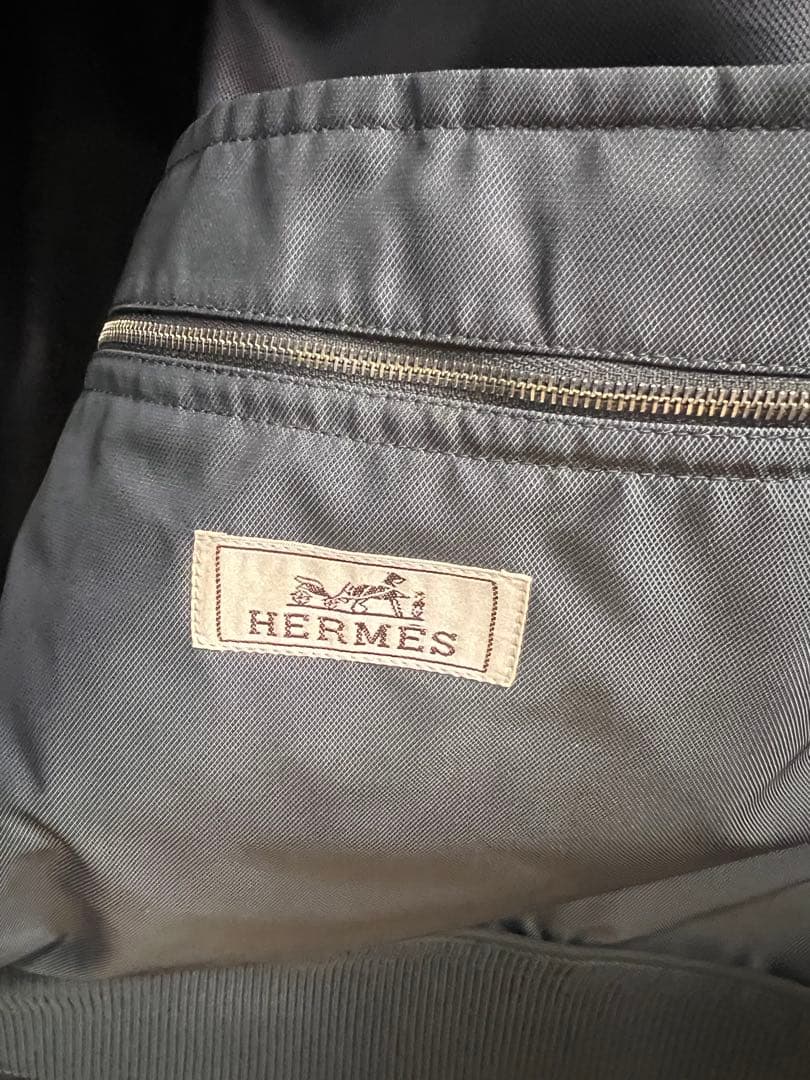 新品未使用　HERMES 春夏　ブルゾン　ケンブリッジ　トーンボーダー52