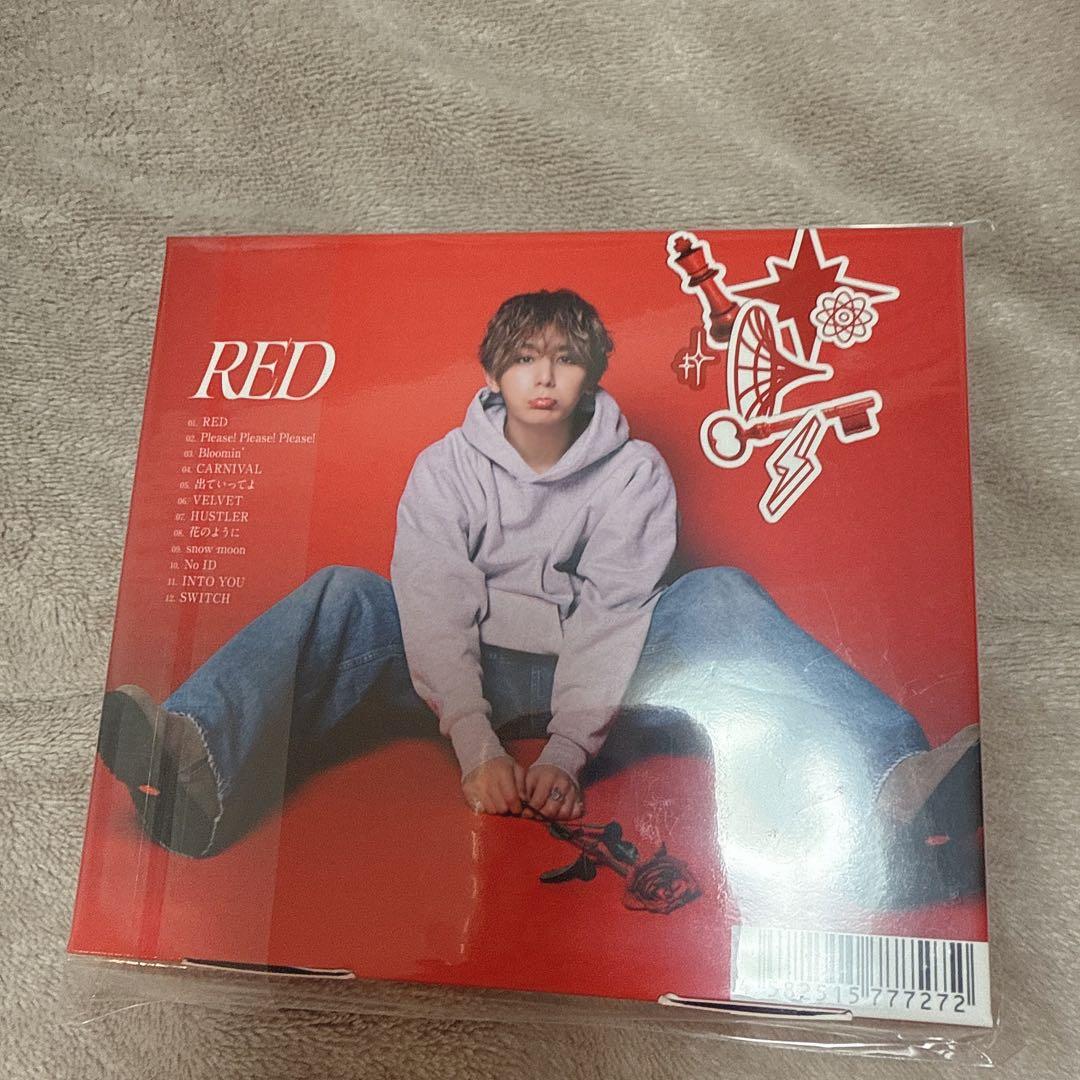 山田涼介 REDアルバム ファミクラ限定 DEEP RED