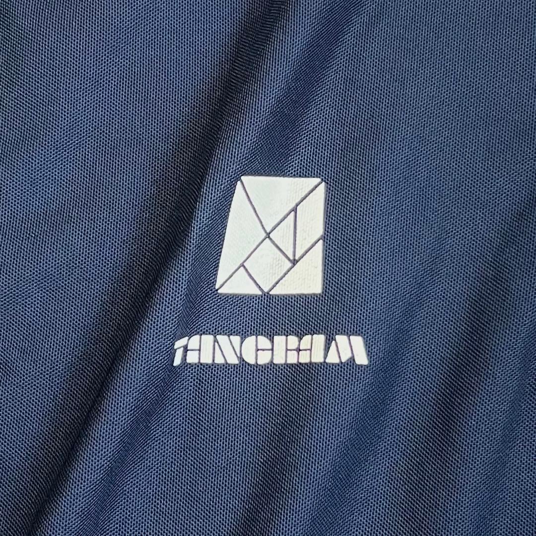 美品！ 【TANGRAM×CLUBHAUS】 コラボ ドライ ポロ ネイビー M