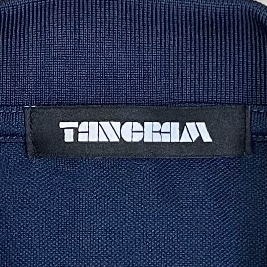 美品！ 【TANGRAM×CLUBHAUS】 コラボ ドライ ポロ ネイビー M