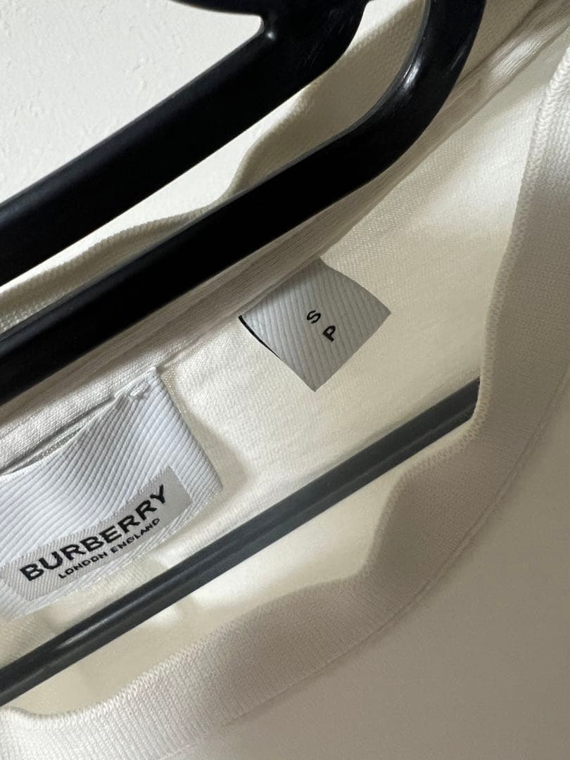 BURBERRY ロゴプリント Tシャツ ホワイト