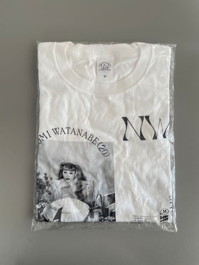 渡辺直美『うにょ達サポート』Tシャツ(ホワイト)Ｍサイズ　おまけ付き