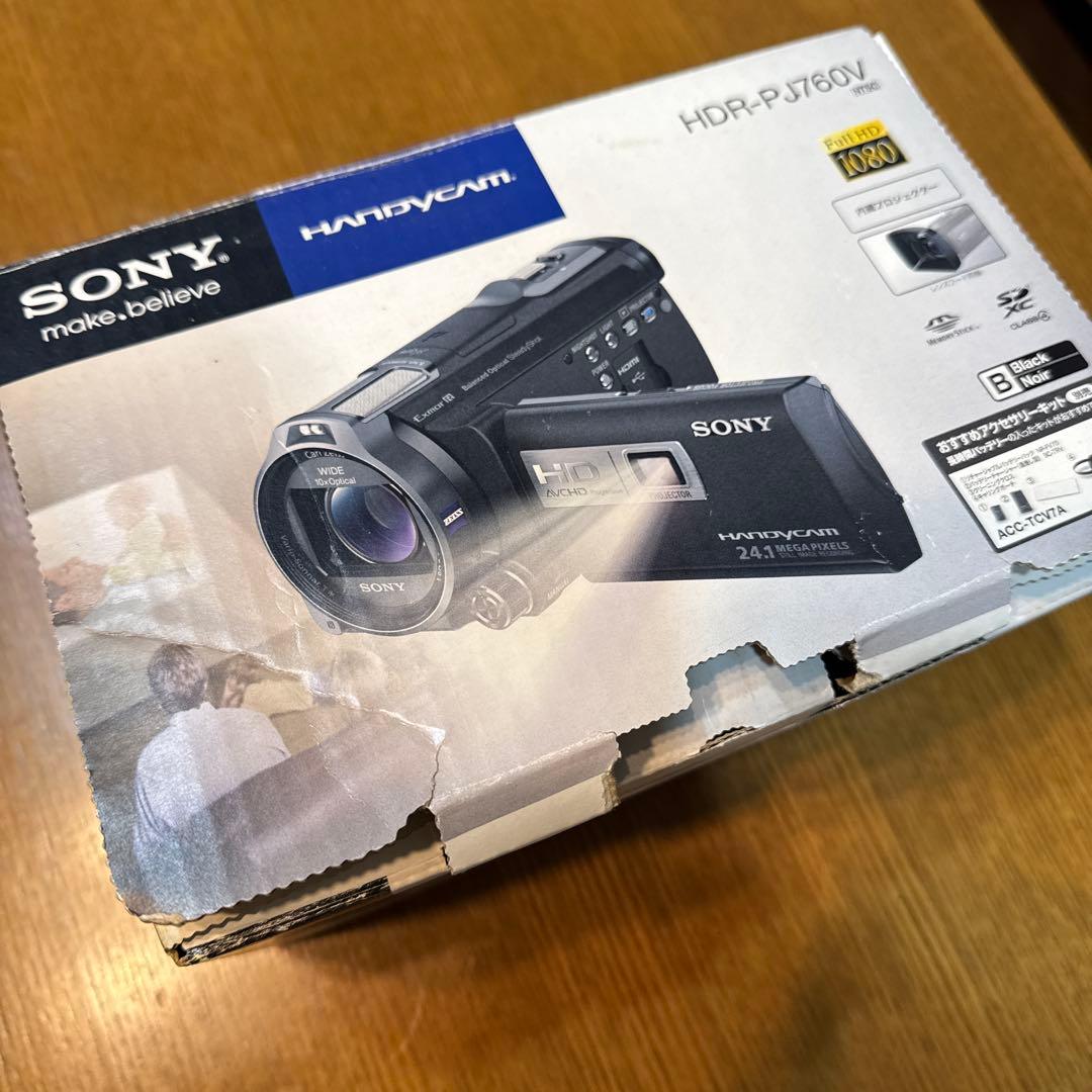 SONY HDR-PJ760V ビデオカメラ 本体 付属品