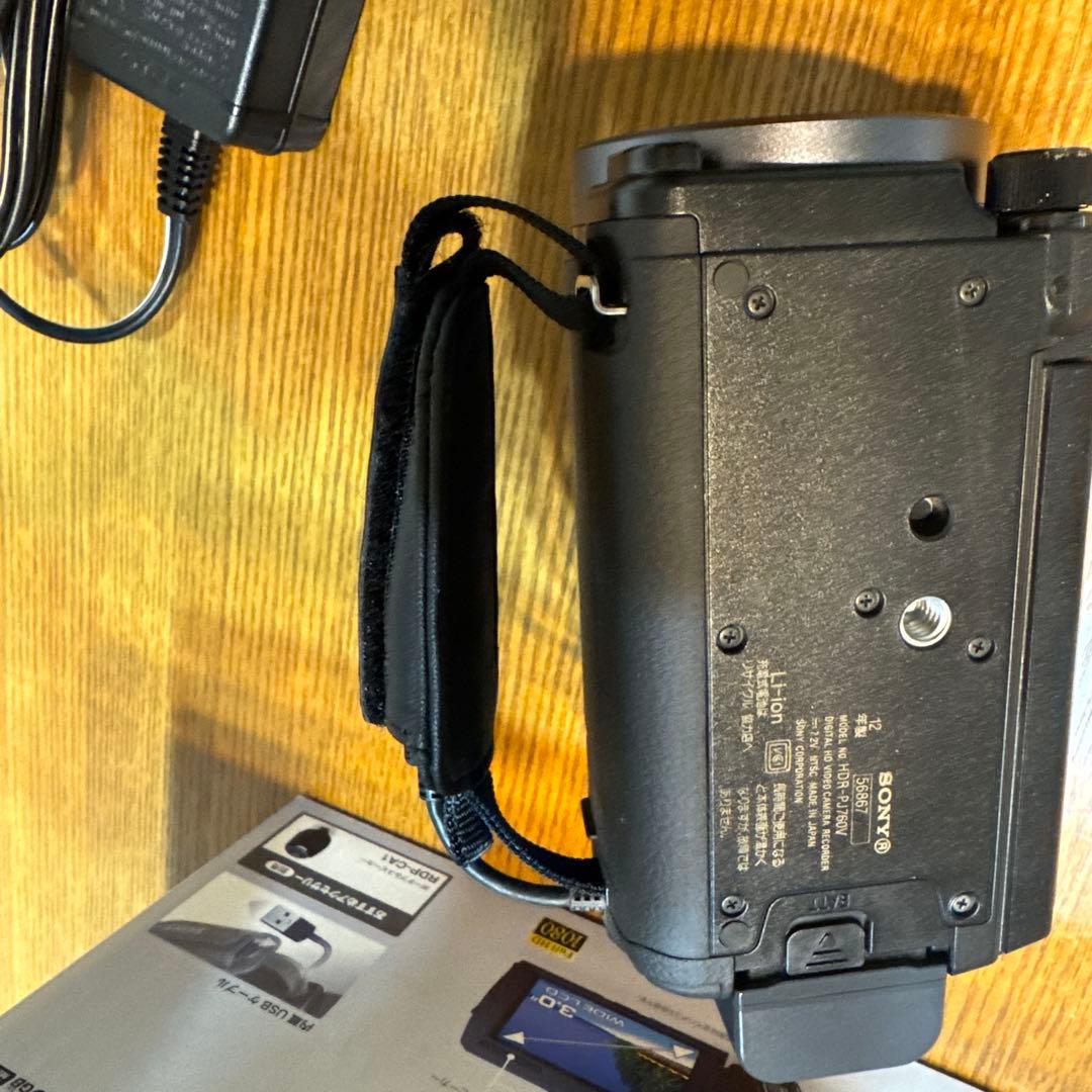 SONY HDR-PJ760V ビデオカメラ 本体 付属品