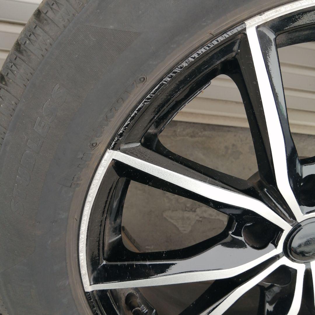 17インチ　スタッドレスタイヤホイール　4本セット　215/55R17