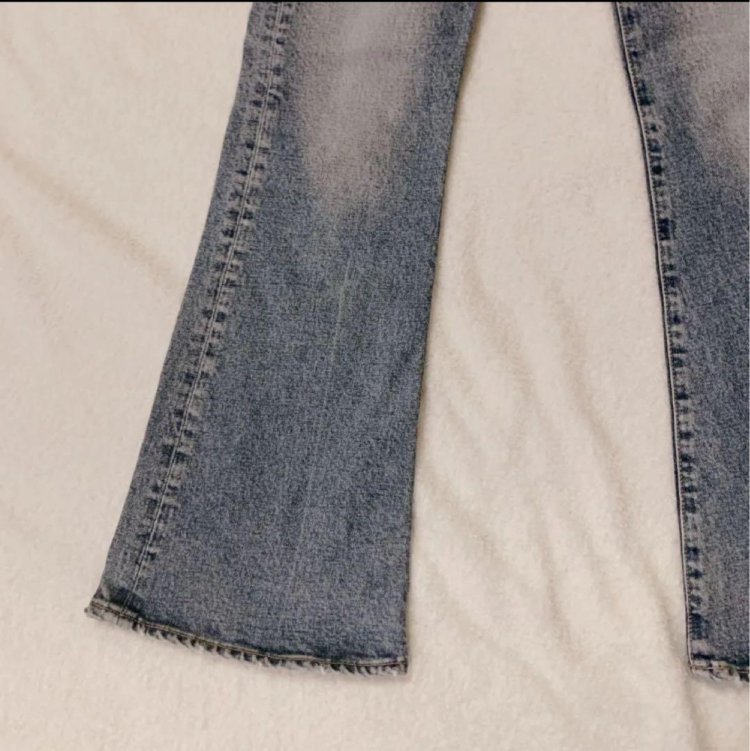 moussy マウジー　MVSフレアデニム　ミサモデニム　23インチ