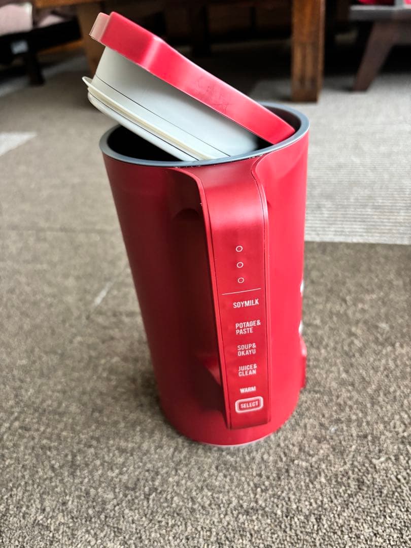 レコルト 自動調理ポット 限定レッド 1.0L 美品 動作確認済