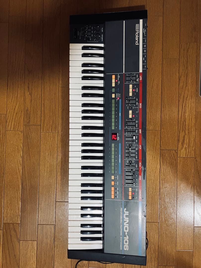 K*e様 Roland JUNO-106 アナログシンセサイザージャンク