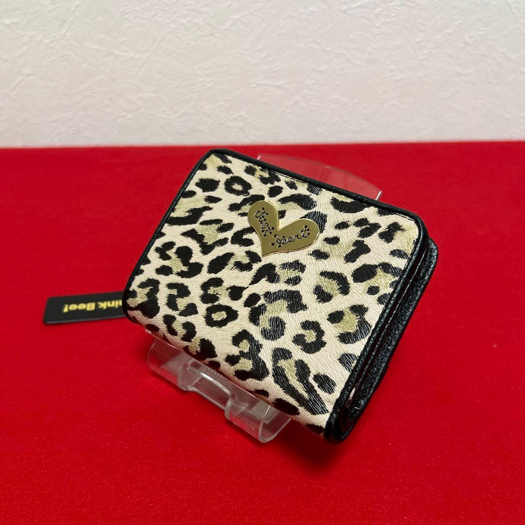 Think Bee シンクビー　未使用レディース財布　ヒョウ柄　箱付き