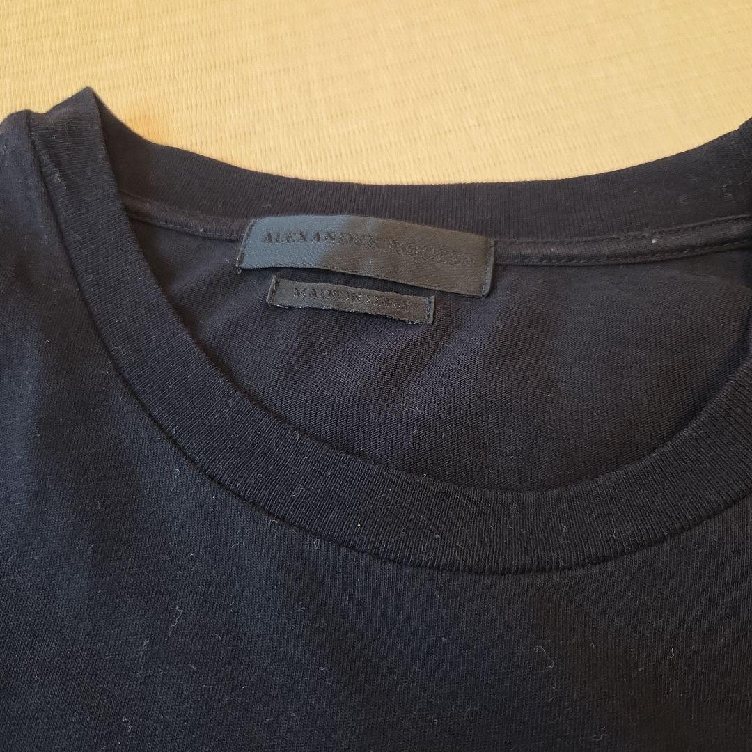 Alexander McQueen スカルプリント Tシャツ 黒
