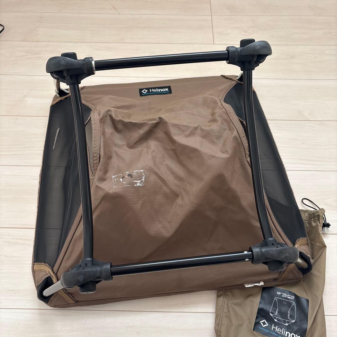 Helinox アウトドアチェア グラウンドチェア　コヨーテ