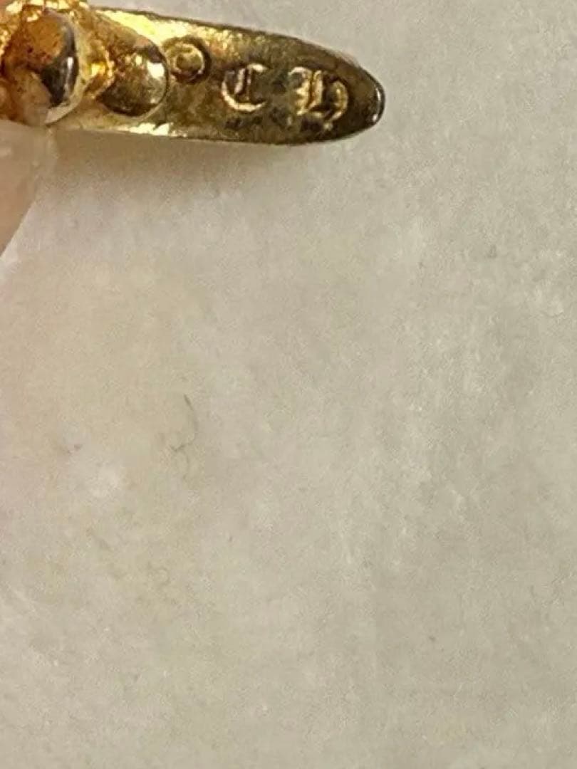 クロス ベビーファットチャーム　ペンダントトップ 926刻印