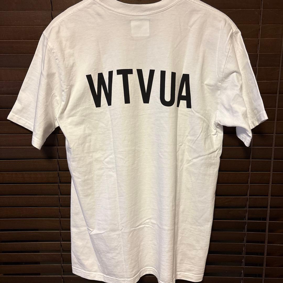 WTAPS ロゴ　ホワイト Tシャツ　サイズ02(M) 極美品