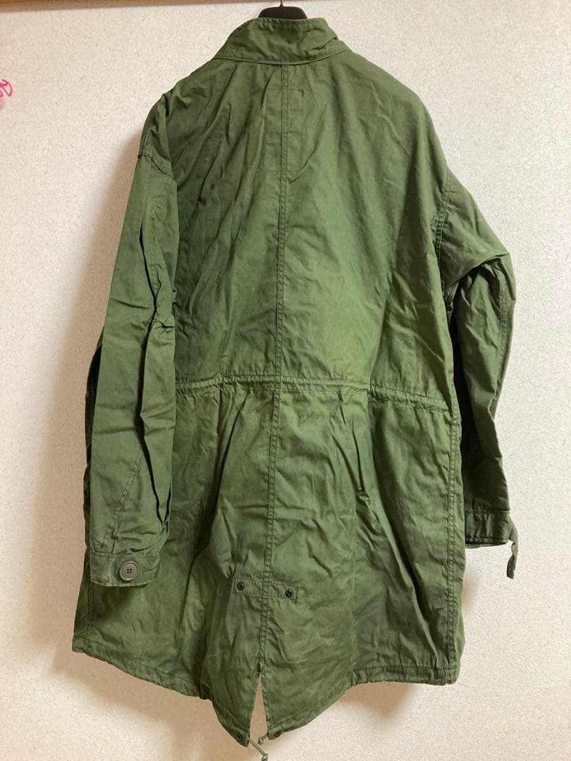 米軍実物　M65フィッシュテールパーカーUSED シェルのみ1988年最終型　S