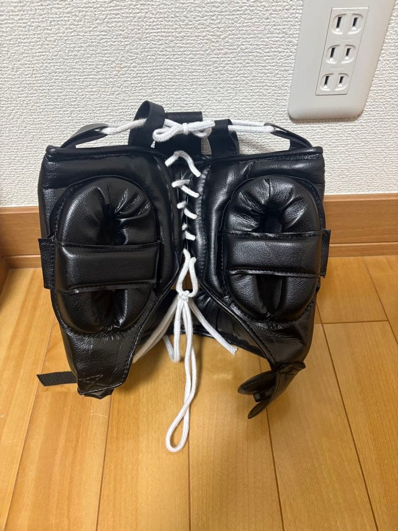 Winning ヘッドギア Lサイズ ブラック ネーム入りボクシング ウイニング