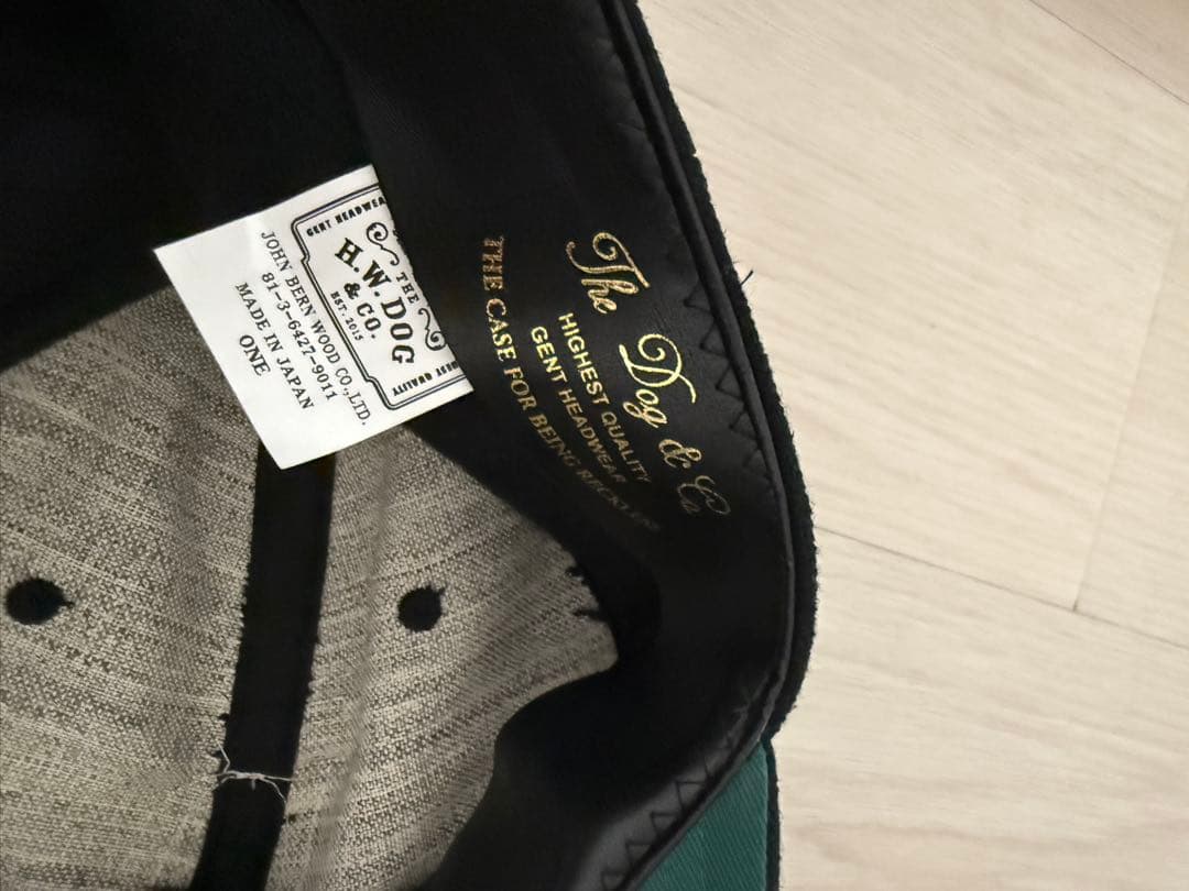 H.W.DOG & CO. キャップ2点セット