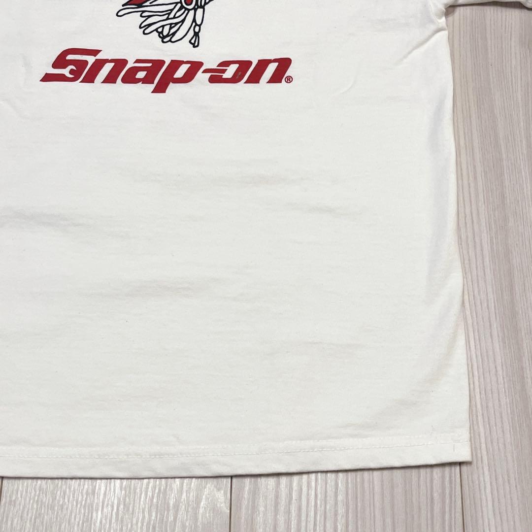 激渋 デッドストック フラットヘッド×スナップオン コラボTシャツ 雰囲気抜群