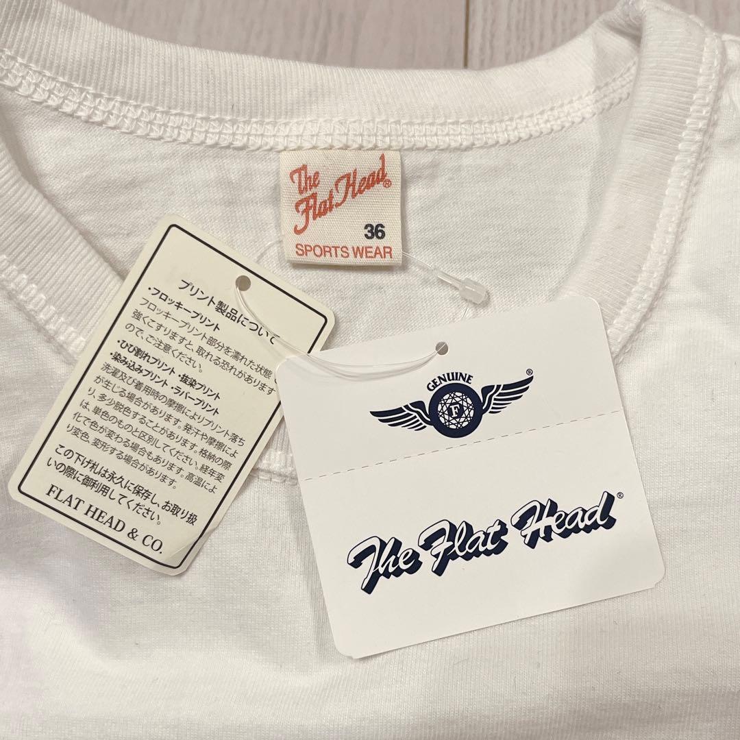 激渋 デッドストック フラットヘッド×スナップオン コラボTシャツ 雰囲気抜群