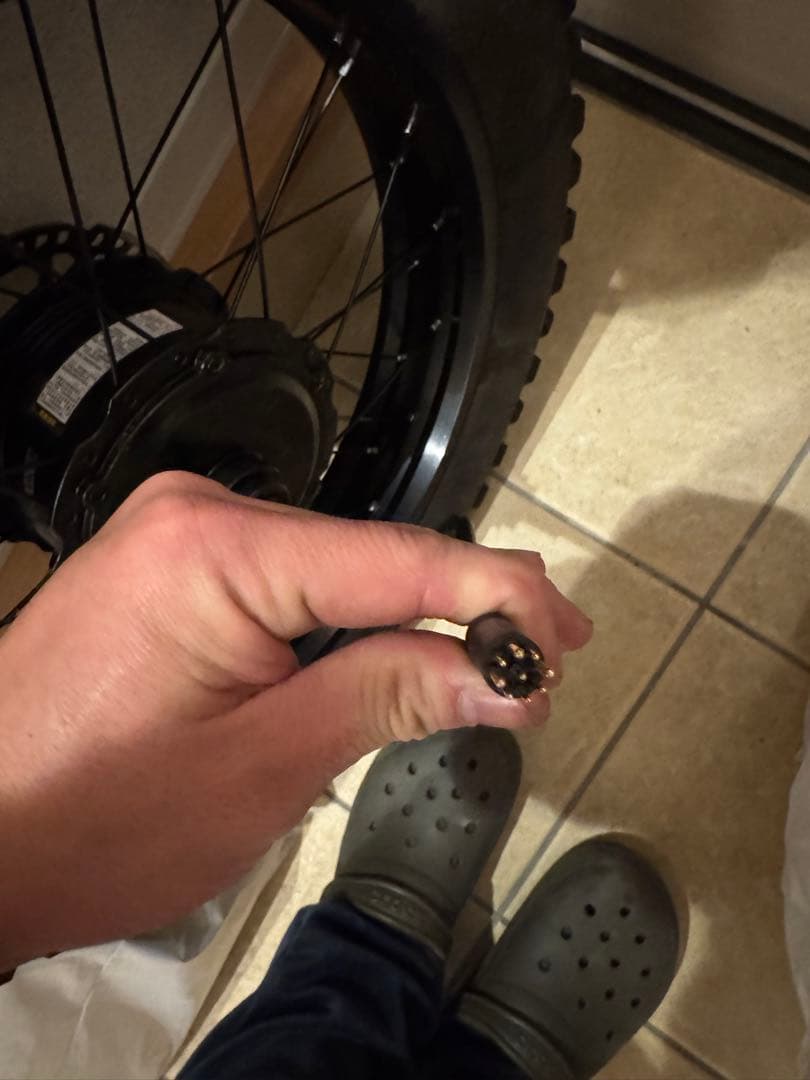 イーバイク　バブモーター500w 9ピン